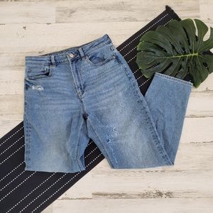 American Eagle Outfitters Blue Straight Leg Jeans